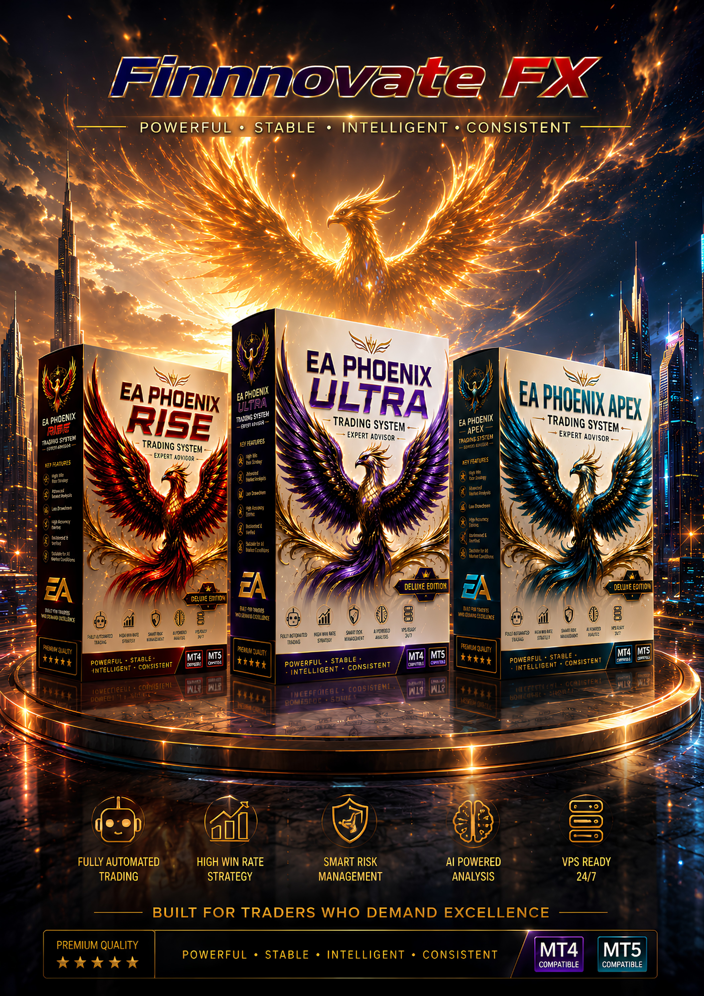 EA Phoenix Ultra — Expert Advisor MT4/MT5